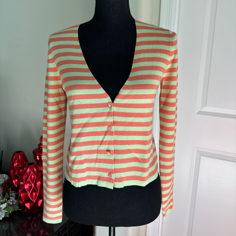 Striped Cardigan